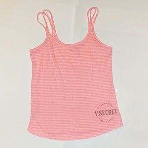 Victoria's Secret stripe pink tank always an angel